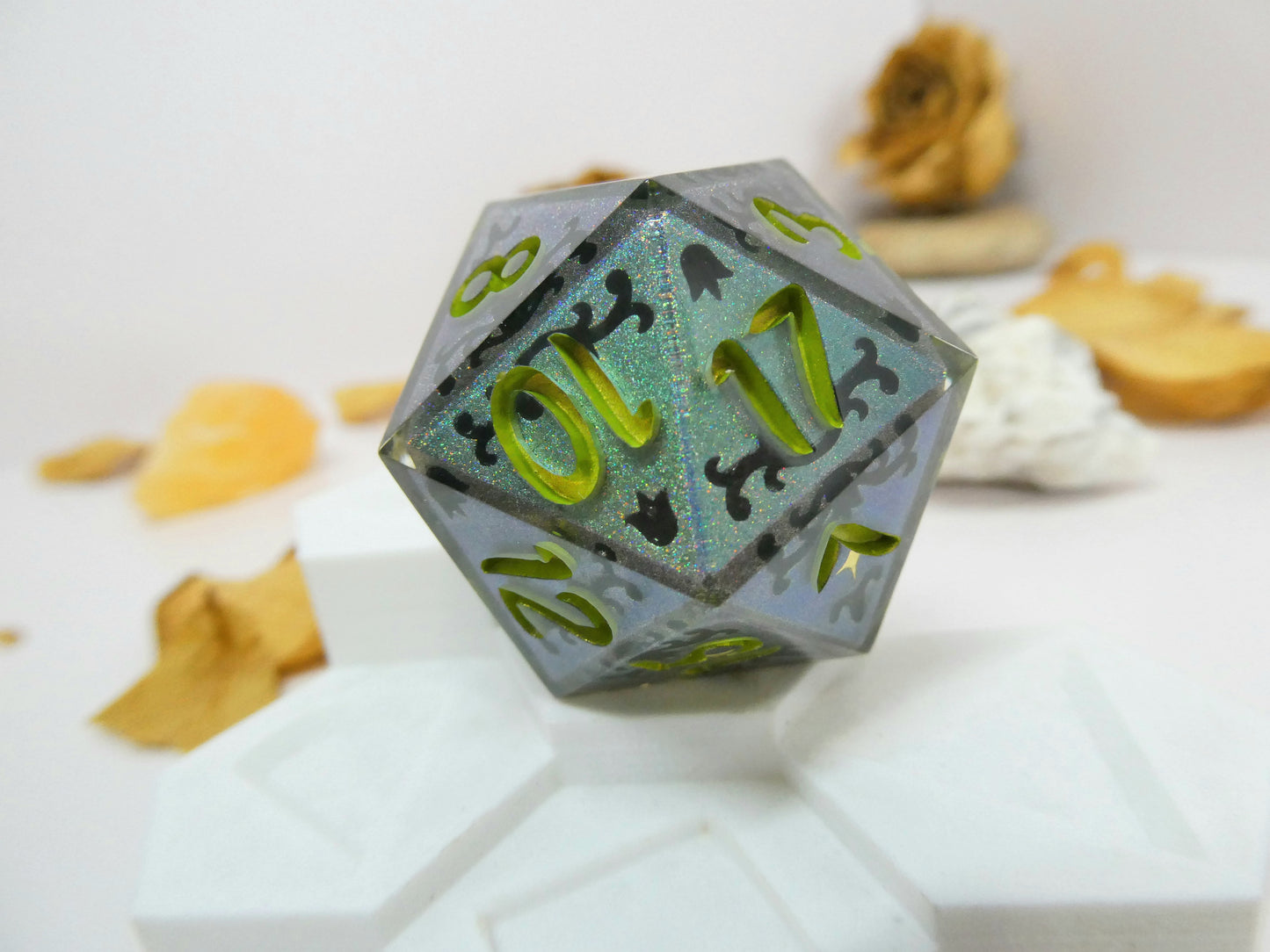 The Absence Intricate Oversized d20