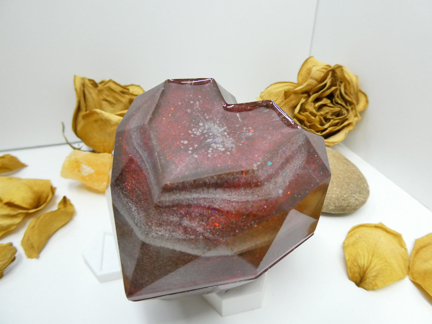 Crystal Heart Box